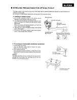 Preview for 7 page of Technics SL-P350 Service Manual