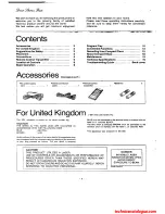 Preview for 2 page of Technics SL-P477A Operating Instruction