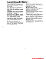 Preview for 3 page of Technics SL-P477A Operating Instruction