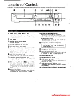 Preview for 6 page of Technics SL-P477A Operating Instruction