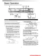 Preview for 8 page of Technics SL-P477A Operating Instruction