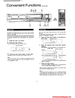 Preview for 14 page of Technics SL-P477A Operating Instruction