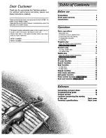 Предварительный просмотр 2 страницы Technics SL-P9066 Operating Instructions Manual