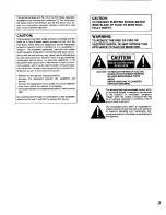 Предварительный просмотр 3 страницы Technics SL-P9066 Operating Instructions Manual