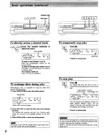 Предварительный просмотр 8 страницы Technics SL-P9066 Operating Instructions Manual