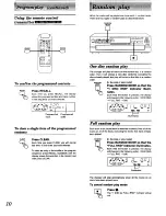 Предварительный просмотр 10 страницы Technics SL-P9066 Operating Instructions Manual