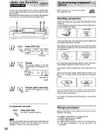 Предварительный просмотр 18 страницы Technics SL-P9066 Operating Instructions Manual