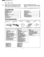 Preview for 2 page of Technics SL-P999 Operating Instructions Manual