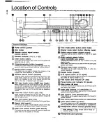 Preview for 6 page of Technics SL-P999 Operating Instructions Manual