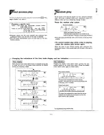 Preview for 9 page of Technics SL-P999 Operating Instructions Manual