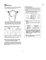 Preview for 11 page of Technics SL-P999 Operating Instructions Manual