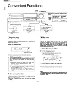 Preview for 14 page of Technics SL-P999 Operating Instructions Manual