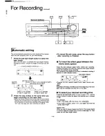 Preview for 16 page of Technics SL-P999 Operating Instructions Manual