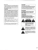 Preview for 3 page of Technics SL-PD1000 Operating Instructions Manual