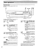 Preview for 8 page of Technics SL-PD1000 Operating Instructions Manual