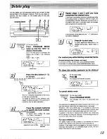 Preview for 13 page of Technics SL-PD1000 Operating Instructions Manual