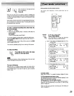 Preview for 19 page of Technics SL-PD1000 Operating Instructions Manual