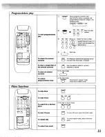 Preview for 21 page of Technics SL-PD1000 Operating Instructions Manual