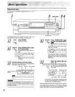 Preview for 8 page of Technics SL-PD1010 Operating Instructions Manual