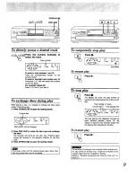 Preview for 9 page of Technics SL-PD1010 Operating Instructions Manual