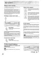 Preview for 10 page of Technics SL-PD1010 Operating Instructions Manual