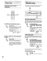 Preview for 12 page of Technics SL-PD1010 Operating Instructions Manual