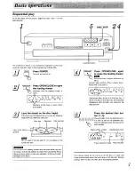 Предварительный просмотр 7 страницы Technics SL-PD667 Operating Instructions Manual