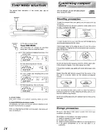 Предварительный просмотр 14 страницы Technics SL-PD667 Operating Instructions Manual