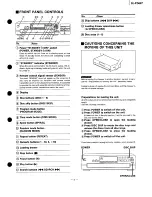 Preview for 5 page of Technics SL-PD687 Service Manual