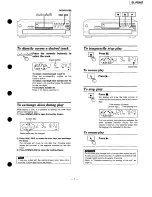 Preview for 7 page of Technics SL-PD687 Service Manual