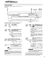 Предварительный просмотр 7 страницы Technics SL-PD787 Operating Instructions Manual