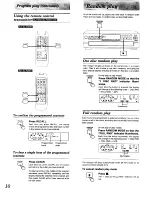 Предварительный просмотр 10 страницы Technics SL-PD787 Operating Instructions Manual