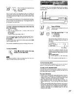 Предварительный просмотр 17 страницы Technics SL-PD787 Operating Instructions Manual