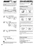 Предварительный просмотр 18 страницы Technics SL-PD787 Operating Instructions Manual