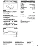 Предварительный просмотр 20 страницы Technics SL-PD787 Operating Instructions Manual