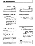 Предварительный просмотр 8 страницы Technics SL-PD788 Operating Instructions Manual