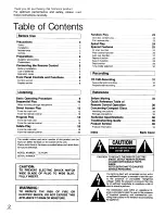 Предварительный просмотр 2 страницы Technics SL-PD947 Operating Instructions Manual