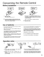 Предварительный просмотр 5 страницы Technics SL-PD947 Operating Instructions Manual