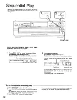 Предварительный просмотр 10 страницы Technics SL-PD947 Operating Instructions Manual