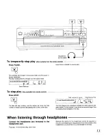 Предварительный просмотр 11 страницы Technics SL-PD947 Operating Instructions Manual