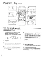 Предварительный просмотр 16 страницы Technics SL-PD947 Operating Instructions Manual