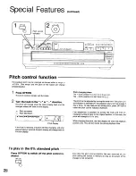 Предварительный просмотр 26 страницы Technics SL-PD947 Operating Instructions Manual