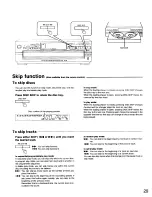 Предварительный просмотр 29 страницы Technics SL-PD947 Operating Instructions Manual