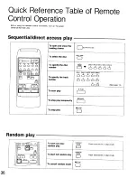 Предварительный просмотр 36 страницы Technics SL-PD947 Operating Instructions Manual