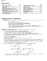 Preview for 2 page of Technics SL-PG340 Service Manual