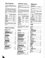 Preview for 2 page of Technics SL-PG350 Operating Instructions Manual