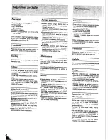 Preview for 4 page of Technics SL-PG350 Operating Instructions Manual