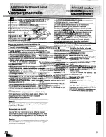 Preview for 10 page of Technics SL-PG350 Operating Instructions Manual