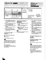 Preview for 12 page of Technics SL-PG350 Operating Instructions Manual