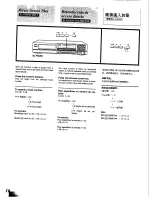 Preview for 16 page of Technics SL-PG350 Operating Instructions Manual